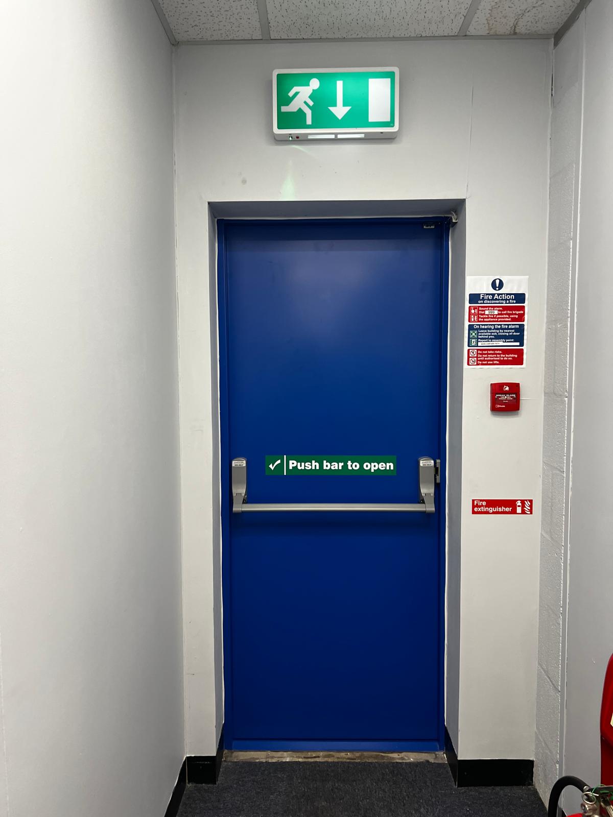 Fire Door Exit Bar